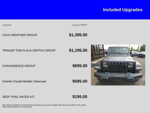 2023 Jeep Wrangler Willys 4xe
