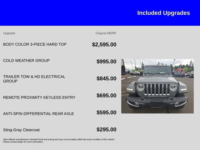 2021 Jeep Wrangler Unlimited Sahara 4xe