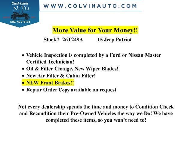 2015 Jeep Patriot Sport