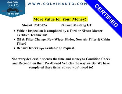 2024 Ford Mustang GT Premium