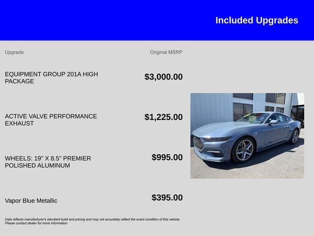 2025 Ford Mustang EcoBoost Premium