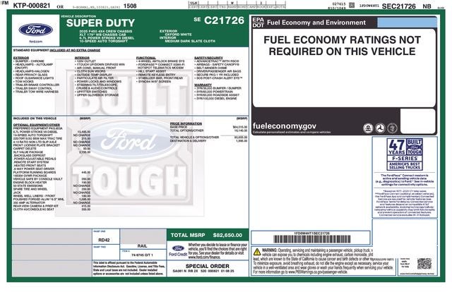 2025 Ford F-450SD XLT DRW