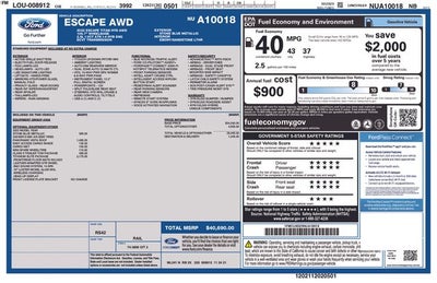2022 Ford Escape Hybrid Titanium