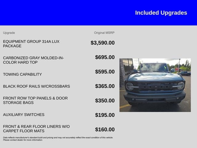 2022 Ford Bronco Outer Banks