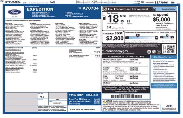 2025 Ford Expedition Tremor