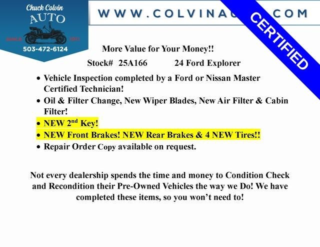 2024 Ford Explorer XLT