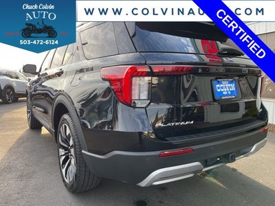 2025 Ford Explorer Platinum