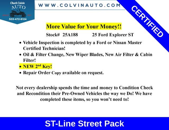 2025 Ford Explorer ST-Line