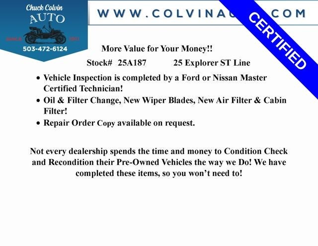 2025 Ford Explorer ST-Line