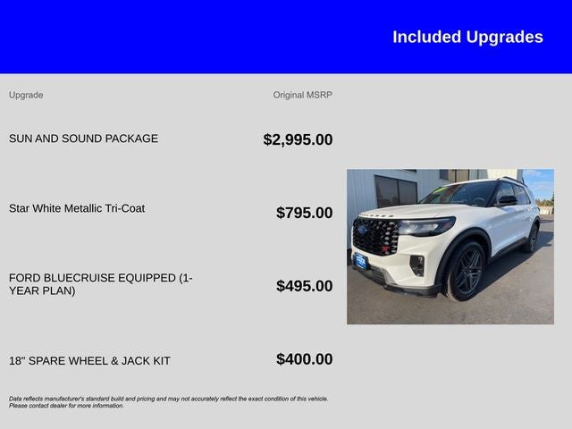 2025 Ford Explorer ST