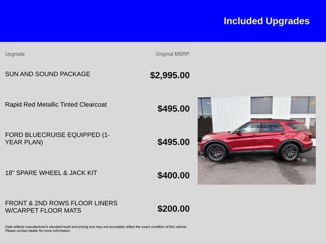 2025 Ford Explorer ST