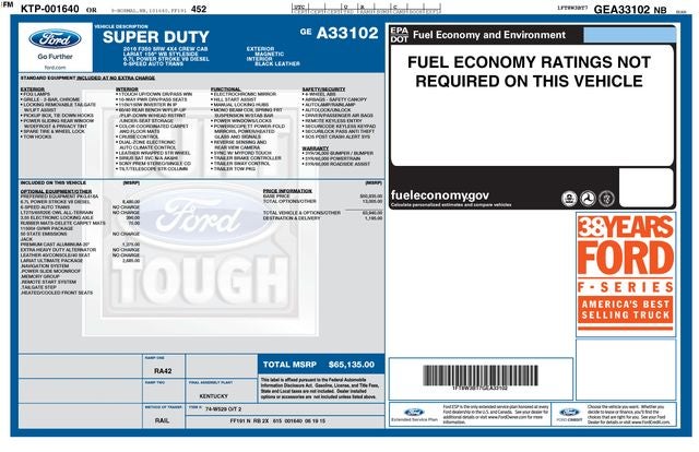 2016 Ford F-350SD Lariat