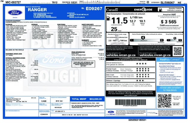 2025 Ford Ranger XLT