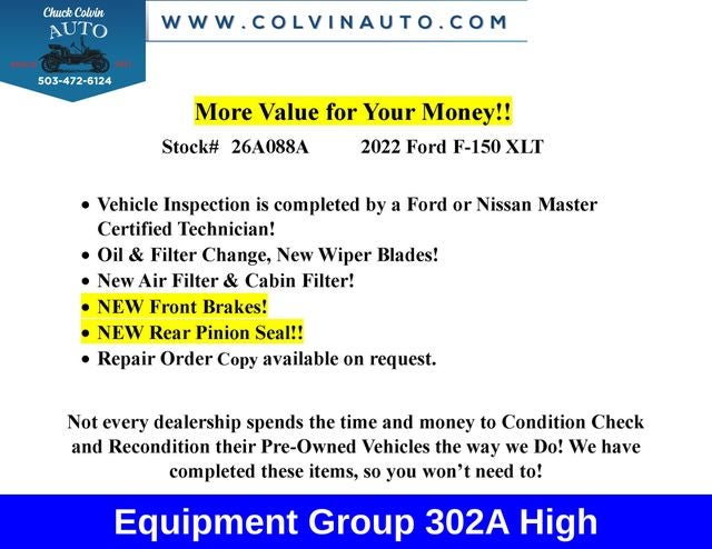 2022 Ford F-150 XLT