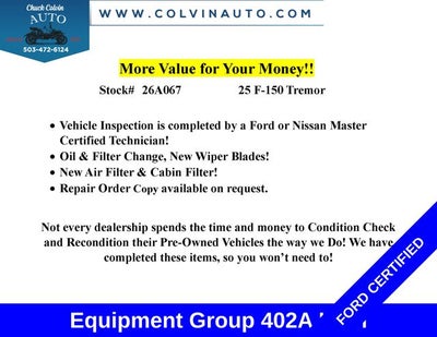 2025 Ford F-150 Tremor