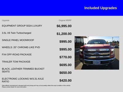 2015 Ford F-150 Lariat