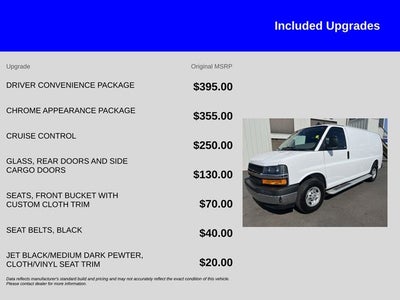 2025 Chevrolet Express 2500 Work Van Cargo