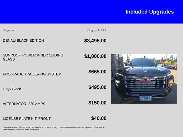 2023 GMC Canyon Denali