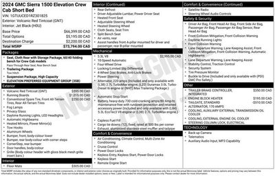 2024 GMC Sierra 1500 Elevation