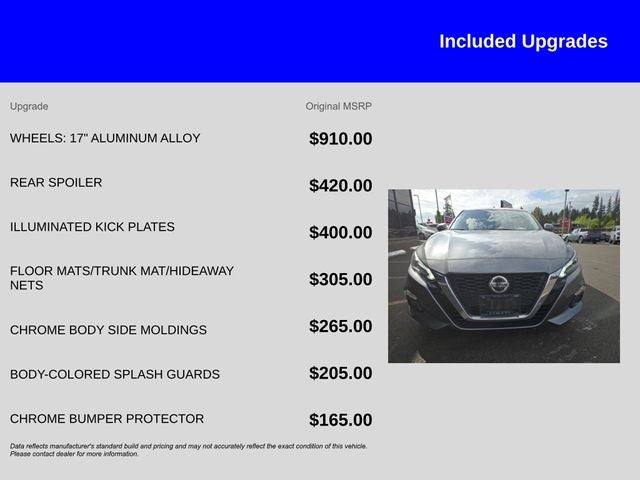 2019 Nissan Altima 2.5 SL