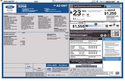 2022 Ford Edge ST Line