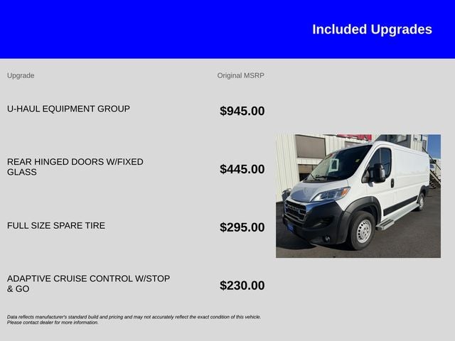 2025 RAM ProMaster 2500 Base 136 WB