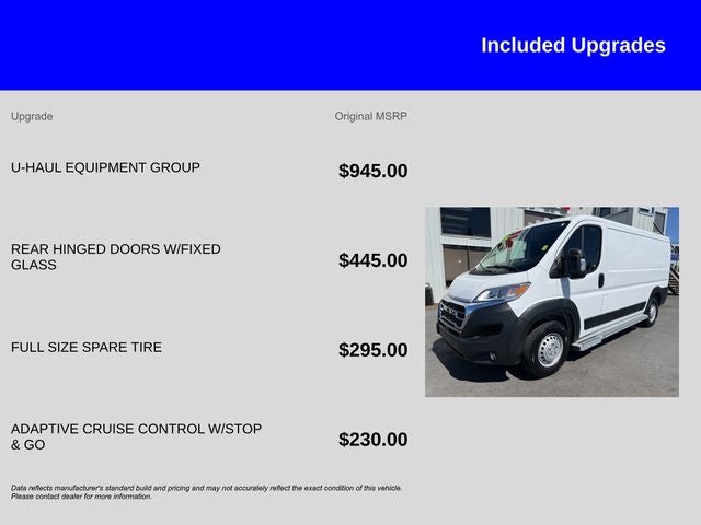 2025 RAM ProMaster 2500 Base 136 WB