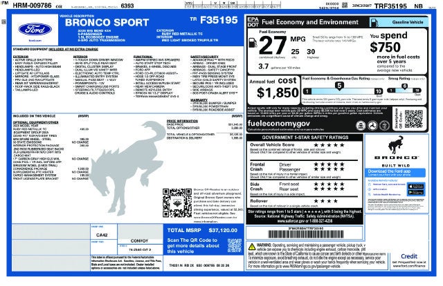 2026 Ford Bronco Sport Big Bend