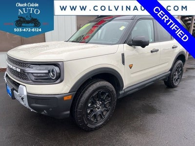 2025 Ford Bronco Sport Badlands