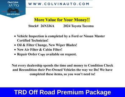 2024 Toyota Tacoma TRD Off-Road