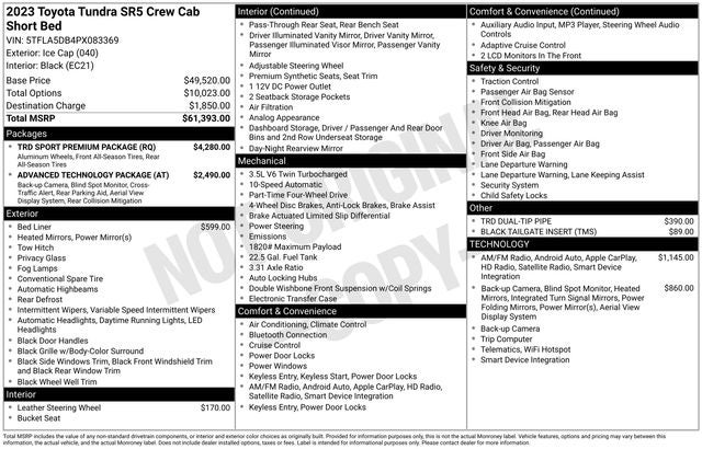 2023 Toyota Tundra SR5