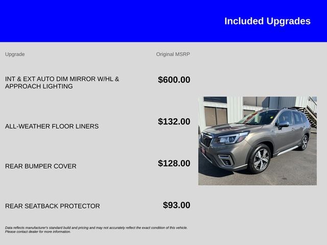 2020 Subaru Forester Touring