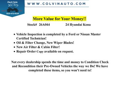 2024 Hyundai Kona SE