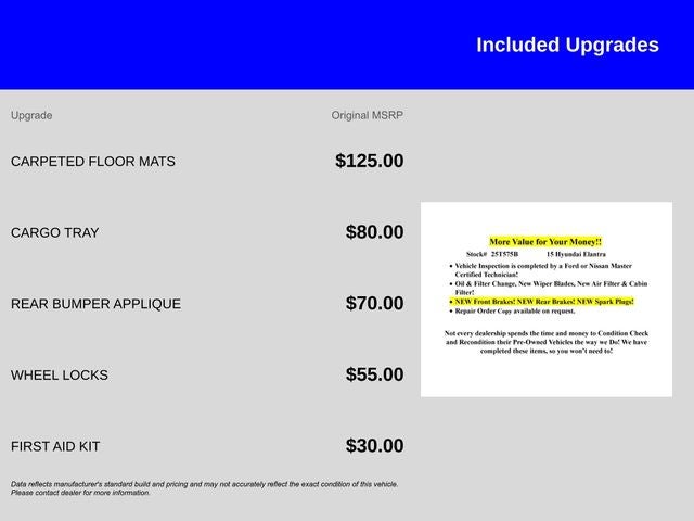 2015 Hyundai Elantra SE